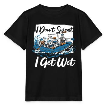 Rafting Rafting Fun Rafting en eau vive - T-shirt bio MINI CREATOR Stanley/Stella Enfant - noir - Devant - Mikhail (115cm)