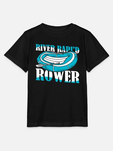 Rafting Wildwasser Rafting - Stanley/Stella Kinder T-Shirt MINI CREATOR  - Schwarz
