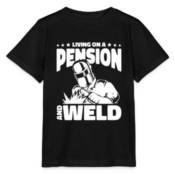 Schweißer Schlosser Die Pension - Stanley/Stella Kinder T-Shirt MINI CREATOR  - Schwarz - Vorne - Mikhail (115cm)