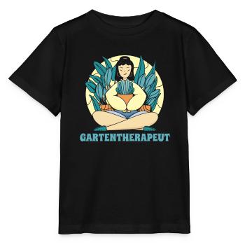 Hobbygärtner Garten - Stanley/Stella Kinder T-Shirt MINI CREATOR  - Schwarz - Vorne - Mikhail (115cm)