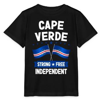 Cap Vert - T-shirt bio MINI CREATOR Stanley/Stella Enfant - noir - Devant - Mikhail (115cm)