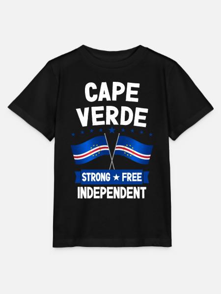 Cap Vert - T-shirt bio MINI CREATOR Stanley/Stella Enfant - noir