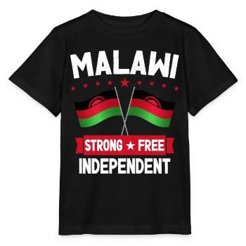 Malawi - Stanley/Stella MINI CREATOR Kids’ T-Shirt - black - Front - Mikhail (115cm)