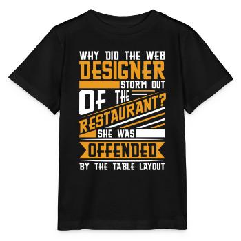 Web Entwickler Webdeveloper Witzig - Stanley/Stella Kinder T-Shirt MINI CREATOR  - Schwarz - Vorne - Mikhail (115cm)