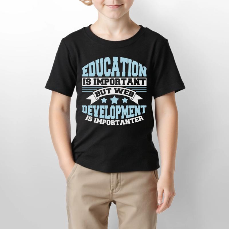 Web Developer Web Developer Funny Stanley/Stella MINI CREATOR Kids’ T-Shirt