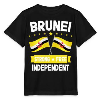 Brunei - T-shirt bio MINI CREATOR Stanley/Stella Enfant - noir - Devant - Mikhail (115cm)