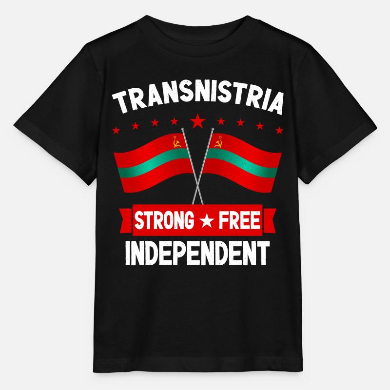 Transnistrien - Stanley/Stella Kinder T-Shirt MINI CREATOR  - Schwarz