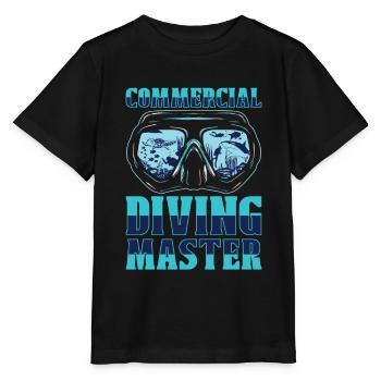 Diving Diver Commercial Diving - Stanley/Stella MINI CREATOR Kids’ T-Shirt - black - Front - Mikhail (115cm)