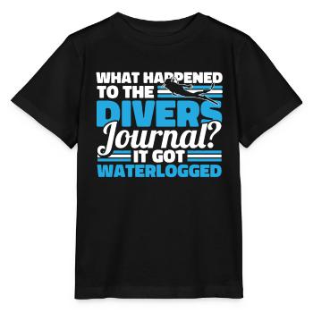 Diving Diver Commercial Diving - Stanley/Stella MINI CREATOR Kids’ T-Shirt - black - Front - Mikhail (115cm)