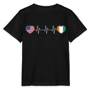 Ivory Coast - Stanley/Stella MINI CREATOR Kids’ T-Shirt - black - Front - Mikhail (115cm)