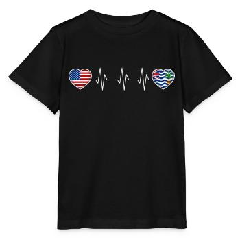 British Indian Ocean Territory - Stanley/Stella MINI CREATOR Kids’ T-Shirt - black - Front - Mikhail (115cm)