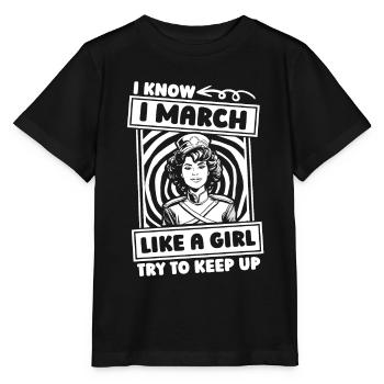 Fan Parade Brass Band Girls - T-shirt bio MINI CREATOR Stanley/Stella Enfant - noir - Devant - Mikhail (115cm)