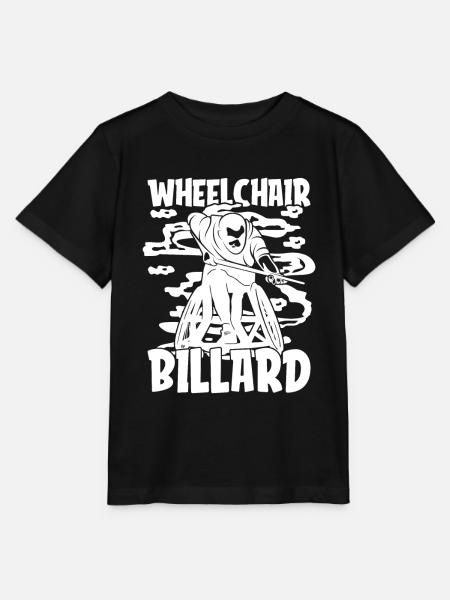 Billard Rollstuhl - Stanley/Stella Kinder T-Shirt MINI CREATOR  - Schwarz