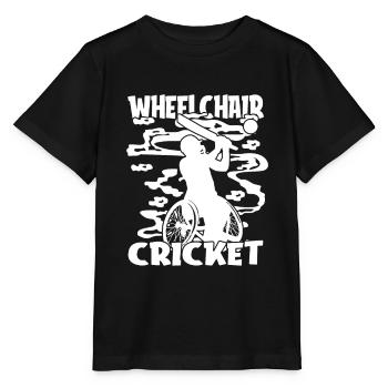 Cricket - Stanley/Stella Kinder T-Shirt MINI CREATOR  - Schwarz - Vorne - Mikhail (115cm)