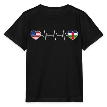 République Centrafricaine - T-shirt bio MINI CREATOR Stanley/Stella Enfant - noir - Devant - Mikhail (115cm)