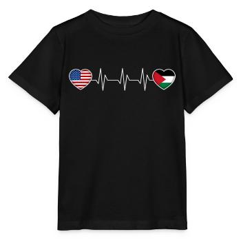 Palestina - Maglietta per bambini MINI CREATOR di Stanley/Stella - nero - Fronte - Mikhail (115cm)