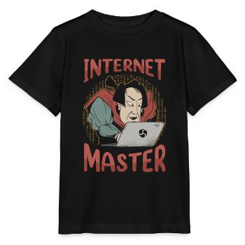Web Entwickler Webdeveloper Meister - Stanley/Stella Kinder T-Shirt MINI CREATOR  - Schwarz - Vorne - Mikhail (115cm)