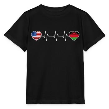 Malawi - Stanley/Stella MINI CREATOR Kids’ T-Shirt - black - Front - Mikhail (115cm)