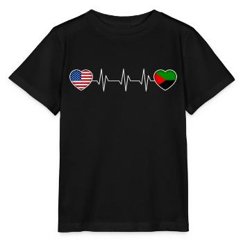 Martinique - Stanley/Stella Kinder T-Shirt MINI CREATOR  - Schwarz - Vorne - Mikhail (115cm)