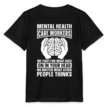 Psychologie Psychologe - Stanley/Stella Kinder T-Shirt MINI CREATOR  - Schwarz - Vorne - Mikhail (115cm)