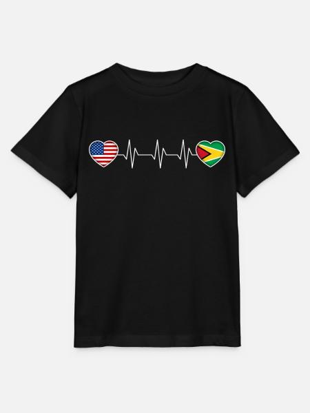 Guyana - Stanley/Stella Kinder T-Shirt MINI CREATOR - Schwarz