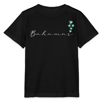 Bahamas - Stanley/Stella MINI CREATOR Kids’ T-Shirt - black - Front - Mikhail (115cm)