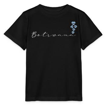 Botswana - Stanley/Stella Kinder T-Shirt MINI CREATOR  - Schwarz - Vorne - Mikhail (115cm)