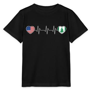 Norfolk Island - Stanley/Stella MINI CREATOR Kids’ T-Shirt - black - Front - Mikhail (115cm)
