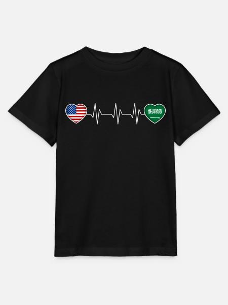 Saudi-Arabien - Stanley/Stella Kinder T-Shirt MINI CREATOR  - Schwarz