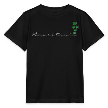 Mauritanie - T-shirt bio MINI CREATOR Stanley/Stella Enfant - noir - Devant - Mikhail (115cm)