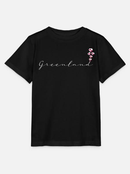 Grönland - Stanley/Stella Kinder T-Shirt MINI CREATOR  - Schwarz