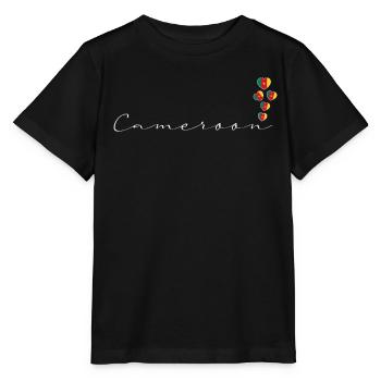 Kamerun - Stanley/Stella Kinder T-Shirt MINI CREATOR  - Schwarz - Vorne - Mikhail (115cm)