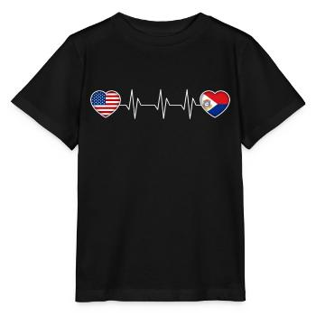 Sint Maarten - Stanley/Stella Kinder T-Shirt MINI CREATOR  - Schwarz - Vorne - Mikhail (115cm)