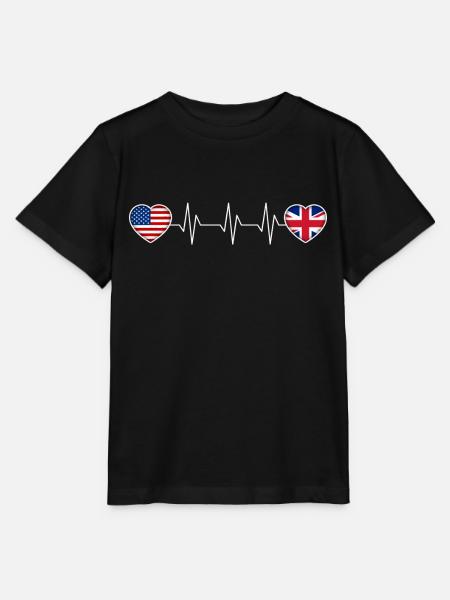 Großbritannien - Stanley/Stella Kinder T-Shirt MINI CREATOR - Schwarz