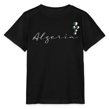 Algerien - Stanley/Stella Kinder T-Shirt MINI CREATOR  - Schwarz - Vorne - Mikhail (115cm)