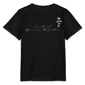 République Centrafricaine - T-shirt bio MINI CREATOR Stanley/Stella Enfant - noir - Devant - Mikhail (115cm)