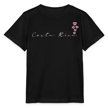 Costa Rica - Stanley/Stella Kinder T-Shirt MINI CREATOR  - Schwarz - Vorne - Mikhail (115cm)