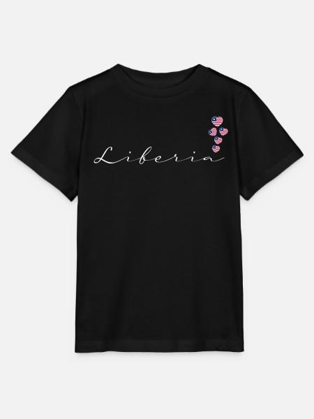 Liberia - Stanley/Stella Kinder T-Shirt MINI CREATOR - Schwarz