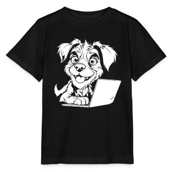 Web Entwickler Webdeveloper - Stanley/Stella Kinder T-Shirt MINI CREATOR  - Schwarz - Vorne - Mikhail (115cm)