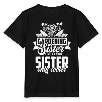 Jardinier amateur jardinier jardinier - T-shirt bio MINI CREATOR Stanley/Stella Enfant - noir - Devant - Mikhail (115cm)