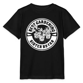 Jardinier amateur jardinier jardinier - T-shirt bio MINI CREATOR Stanley/Stella Enfant - noir - Devant - Mikhail (115cm)