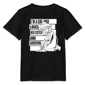 Jardinier amateur jardinier jardinier - T-shirt bio MINI CREATOR Stanley/Stella Enfant - noir - Devant - Mikhail (115cm)