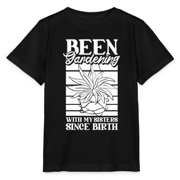 Jardinier amateur jardinier jardinier - T-shirt bio MINI CREATOR Stanley/Stella Enfant - noir - Devant - Mikhail (115cm)