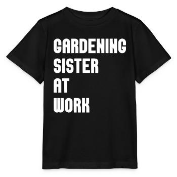 Jardinier amateur jardinier jardinier - T-shirt bio MINI CREATOR Stanley/Stella Enfant - noir - Devant - Mikhail (115cm)