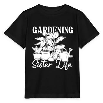 Jardinier amateur jardinier jardinier - T-shirt bio MINI CREATOR Stanley/Stella Enfant - noir - Devant - Mikhail (115cm)