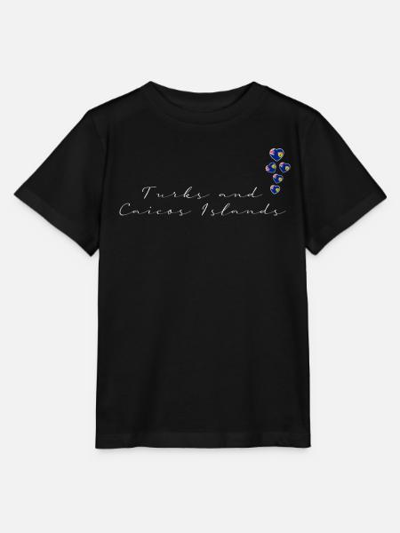 Turks und Caicosinseln - Stanley/Stella Kinder T-Shirt MINI CREATOR  - Schwarz