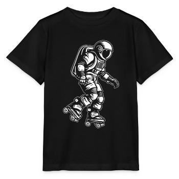 Rollschuhe Rollschuhlaufen - Stanley/Stella Kinder T-Shirt MINI CREATOR  - Schwarz - Vorne - Mikhail (115cm)