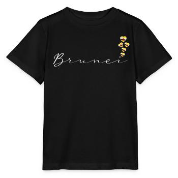 Brunei - T-shirt bio MINI CREATOR Stanley/Stella Enfant - noir - Devant - Mikhail (115cm)