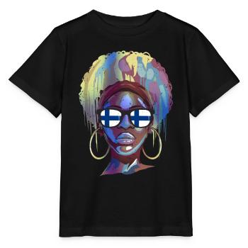 Finland - Stanley/Stella MINI CREATOR Kids’ T-Shirt - black - Front - Mikhail (115cm)