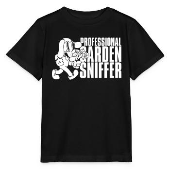 Hobbygärtner Garten Gartenhund - Stanley/Stella Kinder T-Shirt MINI CREATOR  - Schwarz - Vorne - Mikhail (115cm)
